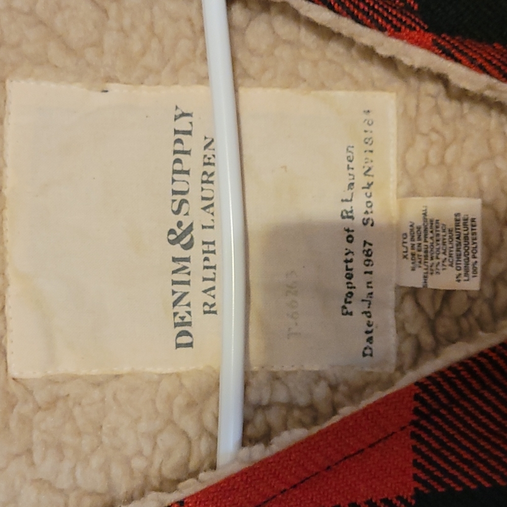 Men 1967 Ralph Lauren plaid vest coat - Picture 4 of 7